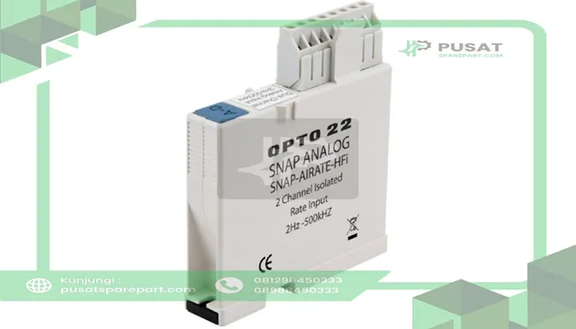Opto 22 SNAP-AIRATE-HFI Isolated Two-Channel Analog Frequency Input, 2 Hz to 500 kHz or 20 Hz to 500 kHz