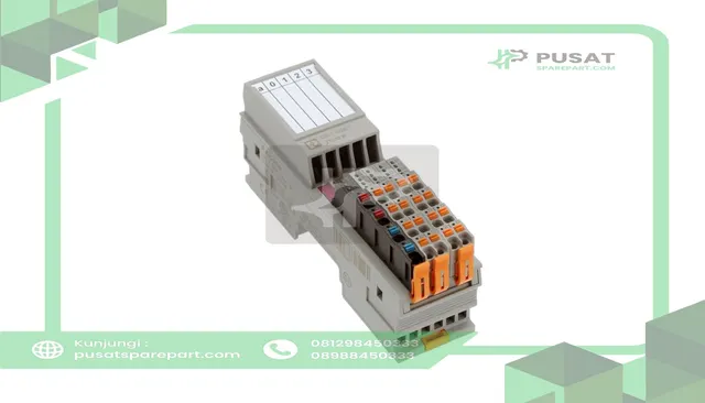 Phoenix Contact 2701916 PLC Expansion Module, Digital I/O 8 In 8 Out, 24 VDC, Axioline F Series - gambar 2
