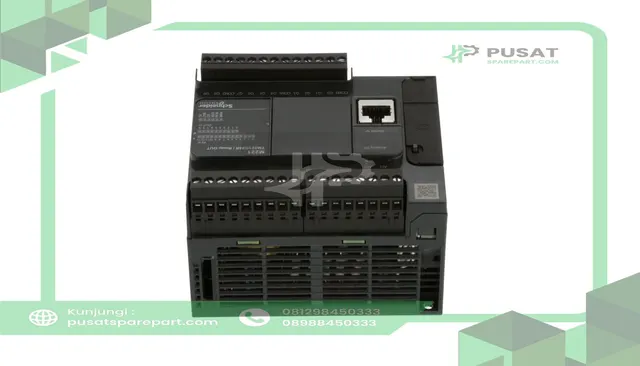 Schneider Electric TM221C24R Controller, Logic, 24 I/O, 100-240VAC Supply, Relay NO Output, Modicon M221