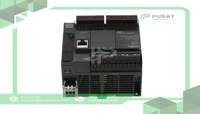 Schneider Electric TM221C24R Controller, Logic, 24 I/O, 100-240VAC Supply, Relay NO Output, Modicon M221 - gambar 5