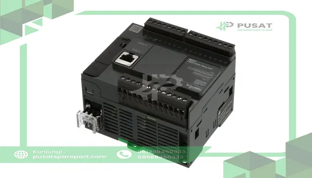 Schneider Electric TM221C24R Controller, Logic, 24 I/O, 100-240VAC Supply, Relay NO Output, Modicon M221 - gambar 3