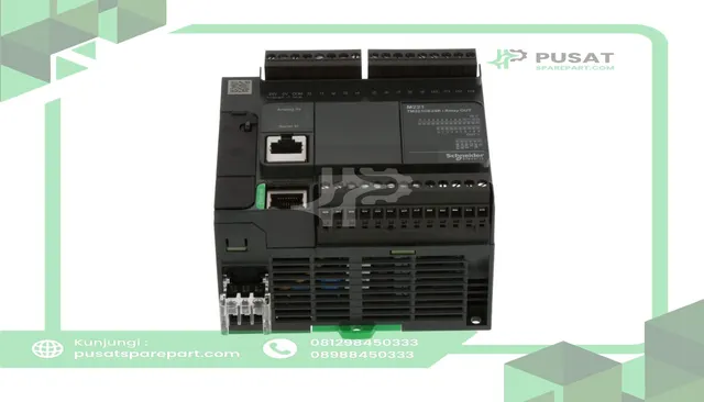 Schneider Electric TM221CE24R Controller, Logic, 24 I/O, 100-240VAC Supply, Relay NO (Ethernet), Modicon M221 - gambar 5