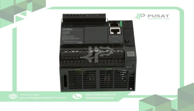Schneider Electric TM221CE24R Controller, Logic, 24 I/O, 100-240VAC Supply, Relay NO (Ethernet), Modicon M221 - gambar 2