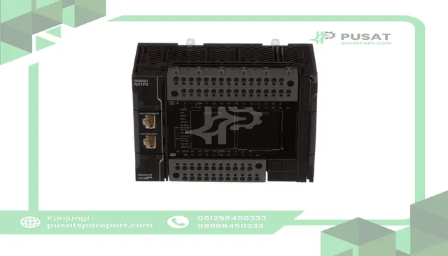 Omron Automation NX1P2-1140-DT1 Machine Controller, 4 Motion 4 Position, PNP, DIN Rail, NXJQ1, NX1P Series - gambar 3