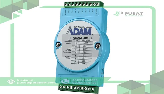 Advantech ADAM-4019+-F Industrial Automation, I/O Devices, 8 channel, Universal, Analog Input Module