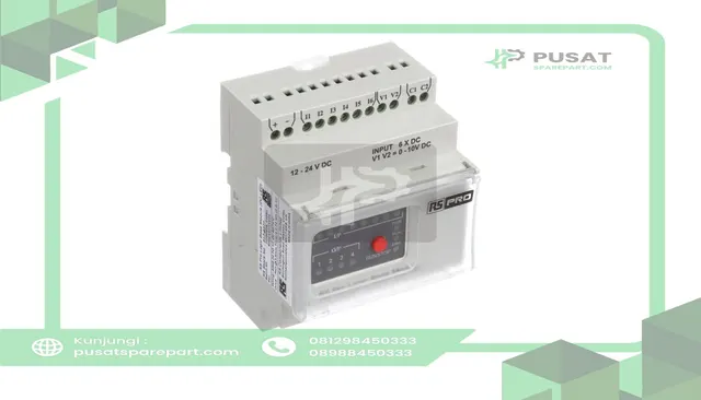 RS PRO 9176377 Logic Module 8 Input 4 Output ModBus Networking Computer Interface Digital,Relay