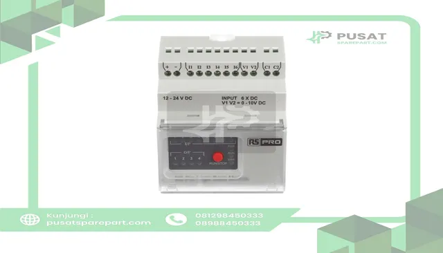 RS PRO 9176377 Logic Module 8 Input 4 Output ModBus Networking Computer Interface Digital,Relay - gambar 3