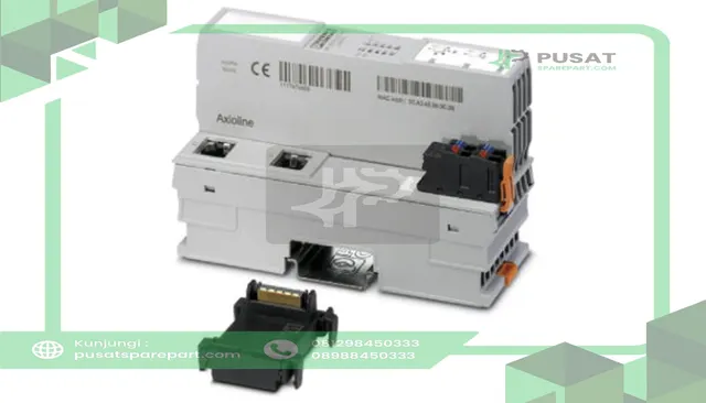 Phoenix Contact 2688899 PLC Expansion Module, Bus Coupler, EtherCAT, 2 RJ45, 24 VDC, Axioline F Series