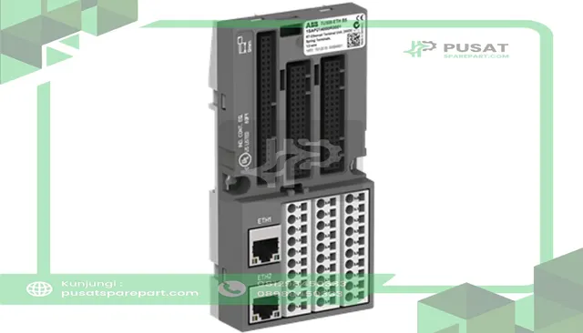 ABB Drives TU508-RT-ETH Interface Terminal Unit, Ethernet Protocols, Spring Terminal, 2 RJ45 Connector