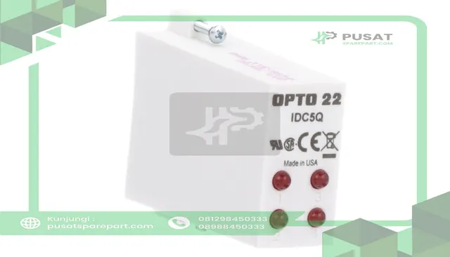 Opto 22 IDC5Q Module, DC Input, 10 to 32 VDC, 5 VDC Logic, 50 mA Output, 29 mA Input - gambar 2