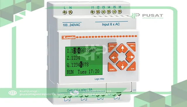 LOVATO Electric LRD12TD024 PROGRAM.RELAY 8I/4O 24VDC