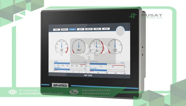 Advantech WOP-207K-NAE HMI Display, 7 in LCD Panel, 3 x Serial, Ethernet, 64 MB, WOP-200K Series