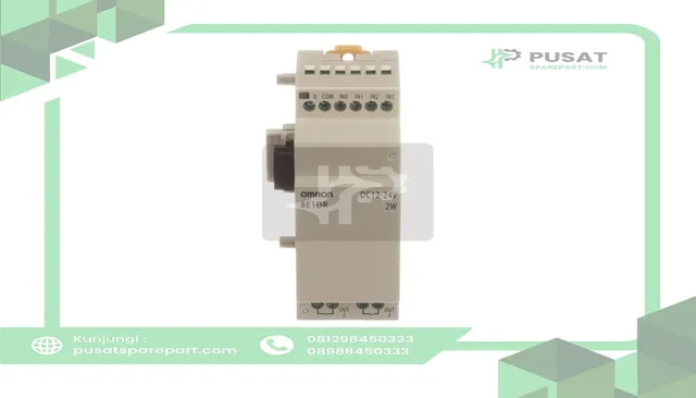Omron Automation ZEN-8E1DR PLC Expansion Module, 4 DC In, 4 Relay Out, LCD, Expandable 44 I/O, ZEN Series - gambar 3