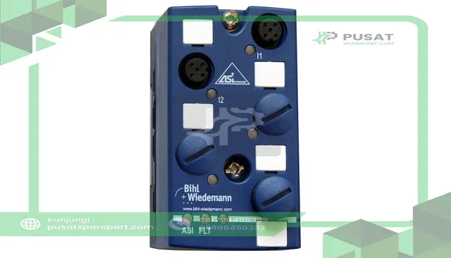 Bihl+Wiedemann BWU3104 AS-i Analog Input Module, IP67, M12, 2AI (Pt100)
