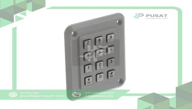 Storm Interface 1K120103 Keypad;Anti-Vandal;12Key;Calculator;Chromed Die-Cast Zinc;IP65;Permanent Legends - gambar 3