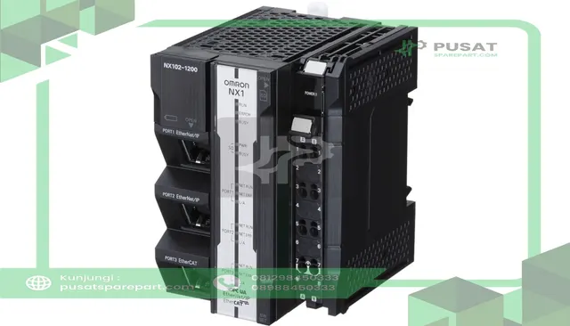Omron Automation NX102-9020 Controller, DB Connect, 4 Axis, 4 Position Axis, DIN Rail, NXJQ1, NX102 Series