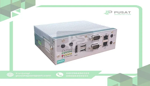 Moxa V2201-E4-T (CUSTOM) IPC, DIN-Rail, Atom E3845 Quad Core, 8GB RAM, HDMI, 64GB mSATA, Win 10 IOT