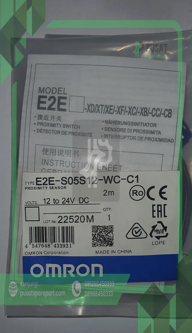 OMRON E2E-S05S12-WC-C1-2 Sensor