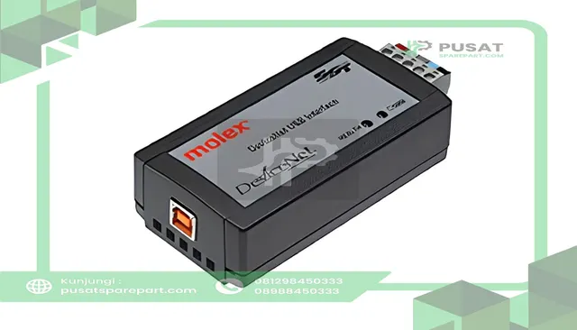 Molex Woodhead/Brad 112076-0002 NIC;DEVICENET;USB;M12 CONN; SST-DN4-USB-SM