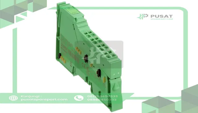 Phoenix Contact 2702496 PLC Expansion Module, Inline Terminal, 4 Analog Inputs, 24 VDC, Inline Series