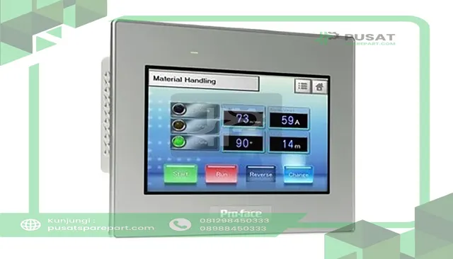 Pro-face by Schneider Electric PFXST6400WADE 7InchW Basic Panel, 800 x 480 pixel 16M colors display, GP-Pro Model