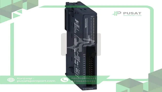Schneider Electric TM3DQ16TK Module, 16 Out, Discrete, 24VDC, 100mA Out, TransistorPNP, HE10Con., Modicon TM3