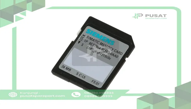 Siemens 6ES79548LF030AA0 Simatic S7 Memory Card. 24 Mb - gambar 5