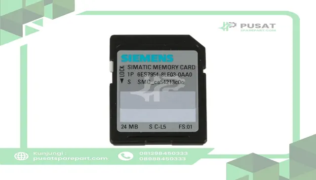 Siemens 6ES79548LF030AA0 Simatic S7 Memory Card. 24 Mb - gambar 4