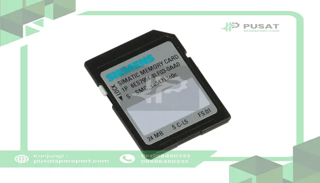 Siemens 6ES79548LF030AA0 Simatic S7 Memory Card. 24 Mb - gambar 3