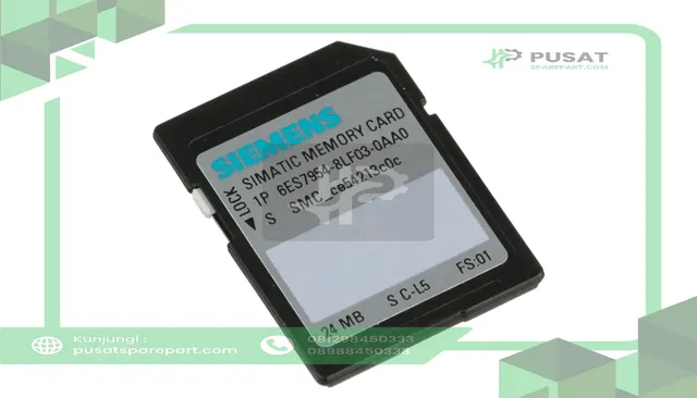 Siemens 6ES79548LF030AA0 Simatic S7 Memory Card. 24 Mb - gambar 2