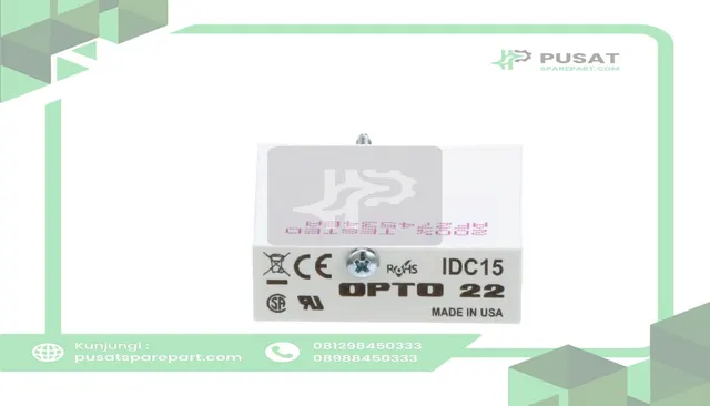 Opto 22 IDC15 Module, AC Input, 50 mA, 12 to 32 VDC, 25 mA (Max.), 5 VDC, 5 ms, 5 ms, 5 VDC - gambar 4