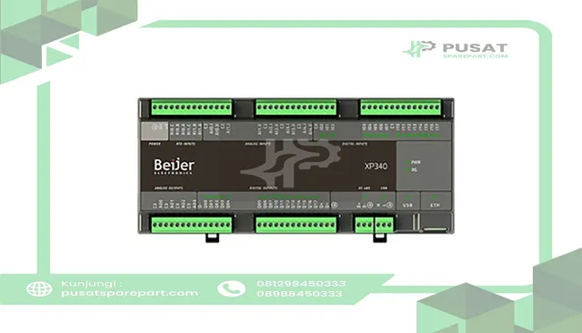 Beijer Electronics BCS-XP340 Compact controller with CODESYS. 16 DI, 16 DO, 2 RTD, 5 AI and 4 AO, WebVisu