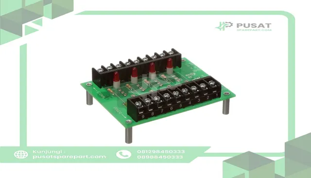 Opto 22 PB4 MountingRack, Standard, 18Pins, 4ChannelOutputModule, ScrewTerminal - gambar 3