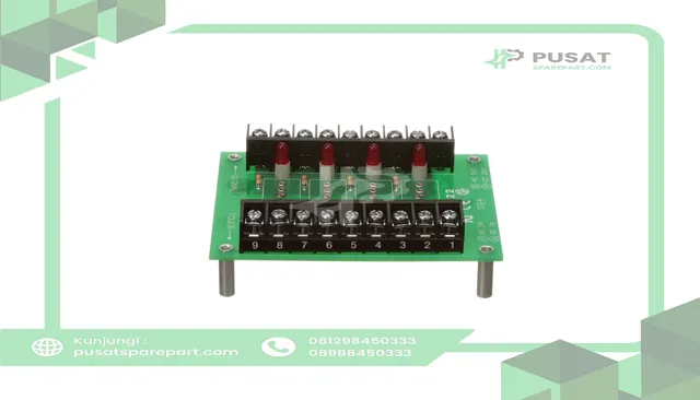 Opto 22 PB4 MountingRack, Standard, 18Pins, 4ChannelOutputModule, ScrewTerminal - gambar 2