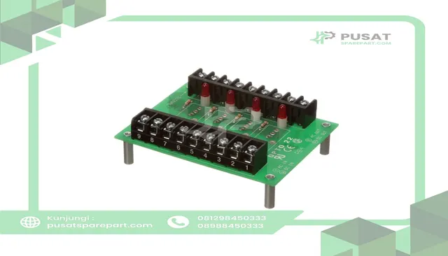Opto 22 PB4 MountingRack, Standard, 18Pins, 4ChannelOutputModule, ScrewTerminal - gambar 5