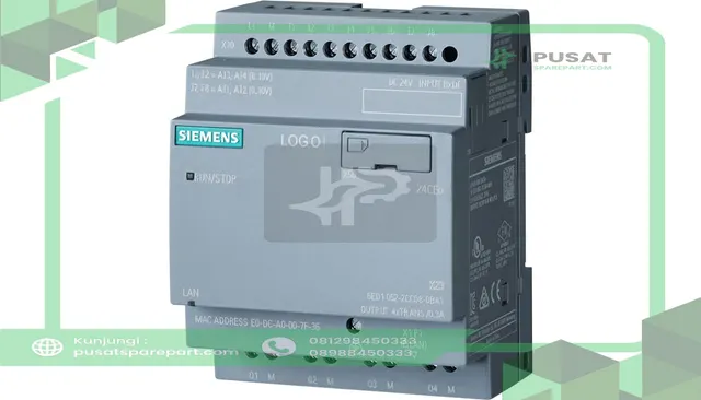 Siemens 6ED10522CC080BA2 LOGO 24CEo. 8DI(4AI)/4DO. 400 Blocks
