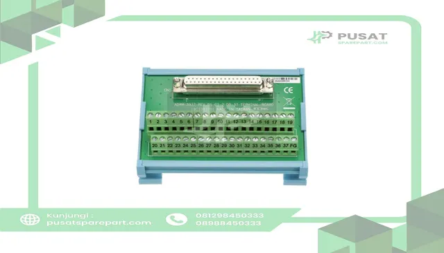 Advantech ADAM-3937-BE Wiring Terminal Module, DB-37, DIN Rail, 37 Position, Screw Term, 3900 Series - gambar 3