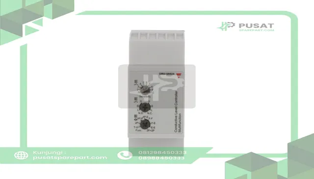 Carlo Gavazzi, Inc. CLP4MA2A115 Controller, Liquid Level, 115VAC Supply, 2 x SPST, 11 Pin Circular Plug
