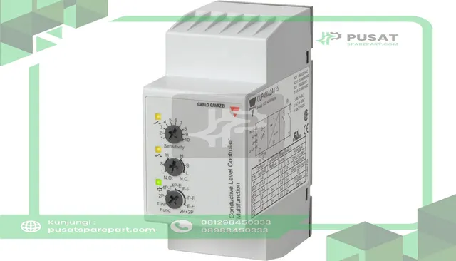 Carlo Gavazzi, Inc. CLP4MA2A115 Controller, Liquid Level, 115VAC Supply, 2 x SPST, 11 Pin Circular Plug - gambar 2
