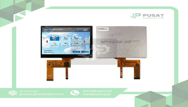 Newhaven Display International NHD-7.0-800480EF-ASXN#-CTP Industrial Monitor, Capacitive LCD, 7 in, 800x480, Sunlight Read, NHD Series