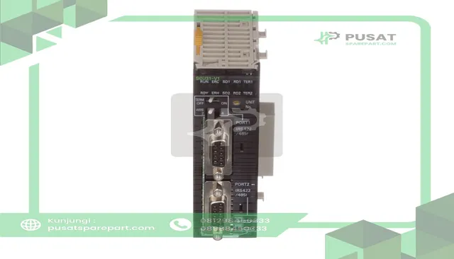 Omron Automation CJ1W-SCU31-V1 PLC Expansion Module, Communication, 2 RS-422A/485 Ports, 5 VDC, CJ1W Series - gambar 4