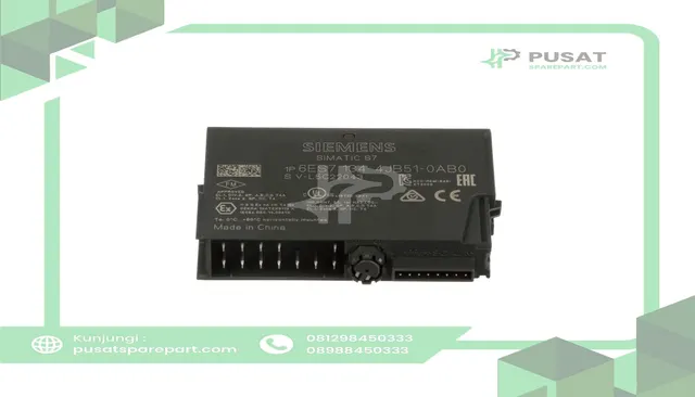 Siemens 6ES71344JB510AB0 Plc I/O Module Simatic Et 200S 2 X I/O, 24 V Dc, 81 X 15 X 52 Mm - gambar 2