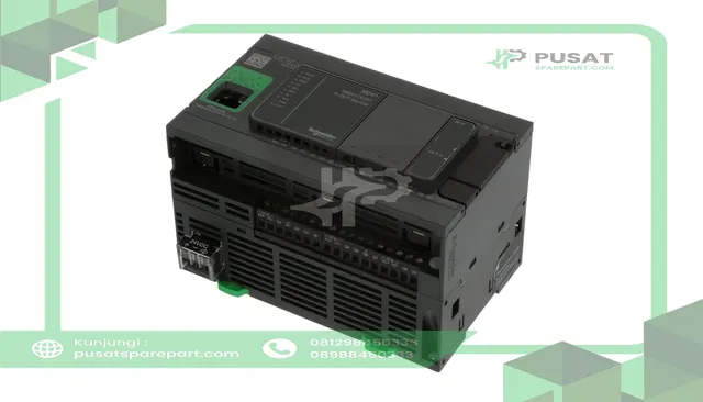 Schneider Electric TM241CE24T Controller, Logic, 24IO, TransistorPNP, Ethernet, Modicon M241 - gambar 2