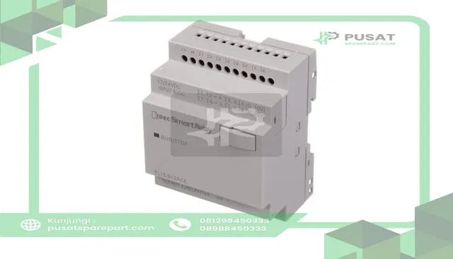 IDEC Corporation FL1E-B12RCE Controller, 8 Dig In, 4 Relay Out, 4 Ana In, 12-24VDC, EEPROM, SmartRelay, DIN - gambar 5