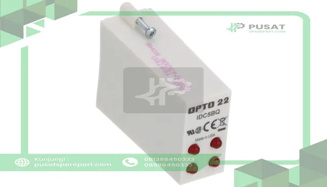 Opto 22 IDC5BQ Module, DC Input, 50 mA, 4 to 16 VDC, 45 mA (Max.), 5 VDC, 0.05 ms, 0.01 ms