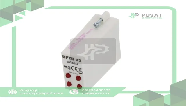 Opto 22 IDC5BQ Module, DC Input, 50 mA, 4 to 16 VDC, 45 mA (Max.), 5 VDC, 0.05 ms, 0.01 ms - gambar 5