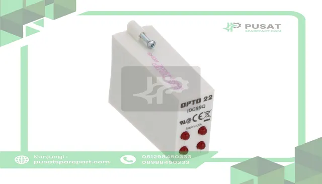 Opto 22 IDC5BQ Module, DC Input, 50 mA, 4 to 16 VDC, 45 mA (Max.), 5 VDC, 0.05 ms, 0.01 ms - gambar 3