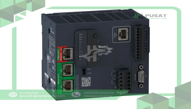 Schneider Electric TM262M35MESS8T PLC, Motion Controller, I/O (Sink or Source) 4 In/4 Out, Ethernet, 16 axis