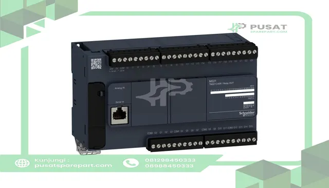 Schneider Electric TM221C40R Controller, Logic, 40 I/O, 100-240VAC Supply, Relay Output, Modicon M221