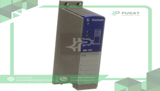 Hirschmann MM2-4TX1 Media Module, 4X Rj45 10/100 Mbps Ports, 943722101 - gambar 4